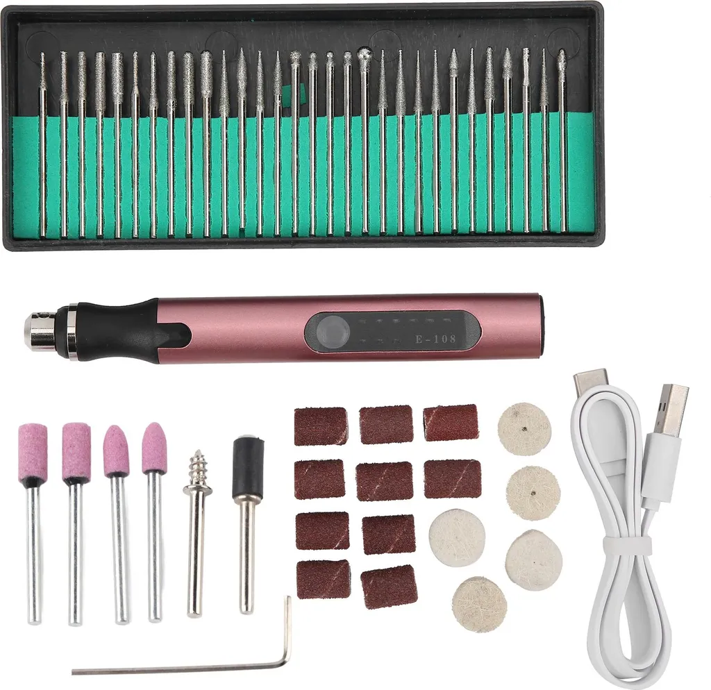 Micro-graveur électrique DIY pour personnalisation objets et bijoux - 12