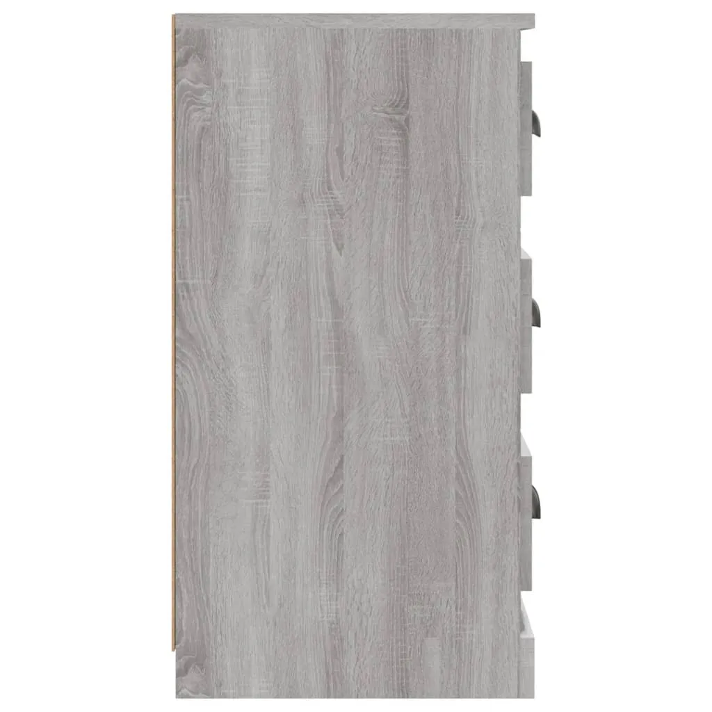 vidaXL Credenza Grigio Sonoma 70x35,5x67,5 cm Materiale in legno - 5