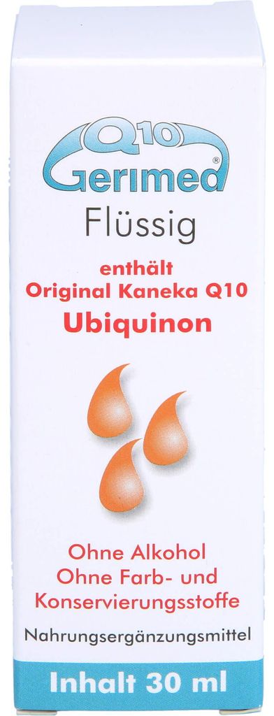 Q10 Gerimed liquide sans alcool, solution de 30 ml Image du produit 