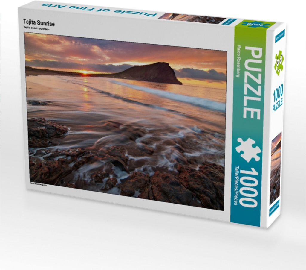 CALVENDO Puzzle Tejita Sunrise | 1000 Teile Lege-Größe 64x48cm Foto-Puzzle für glückliche Stunden