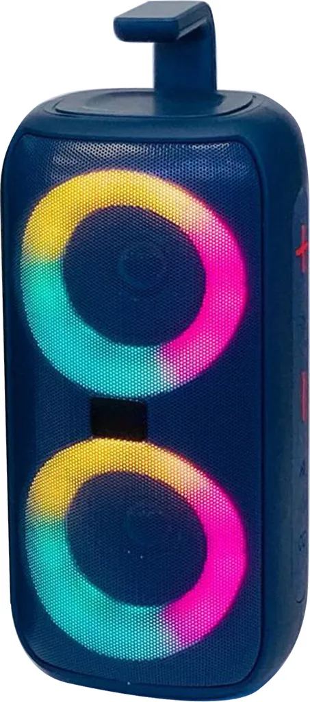 Haut-parleur portable pour l'extérieur léger et puissant coloris bleu