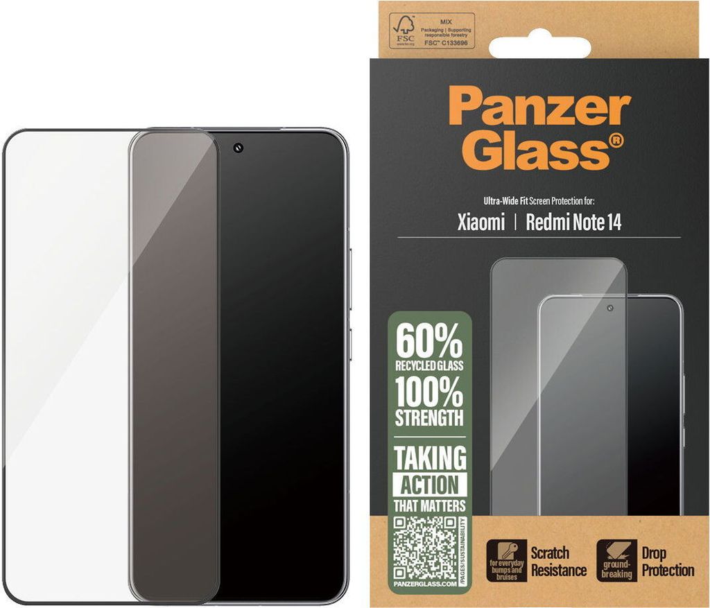 PanzerGlass Xiaomi Redmi Note 14