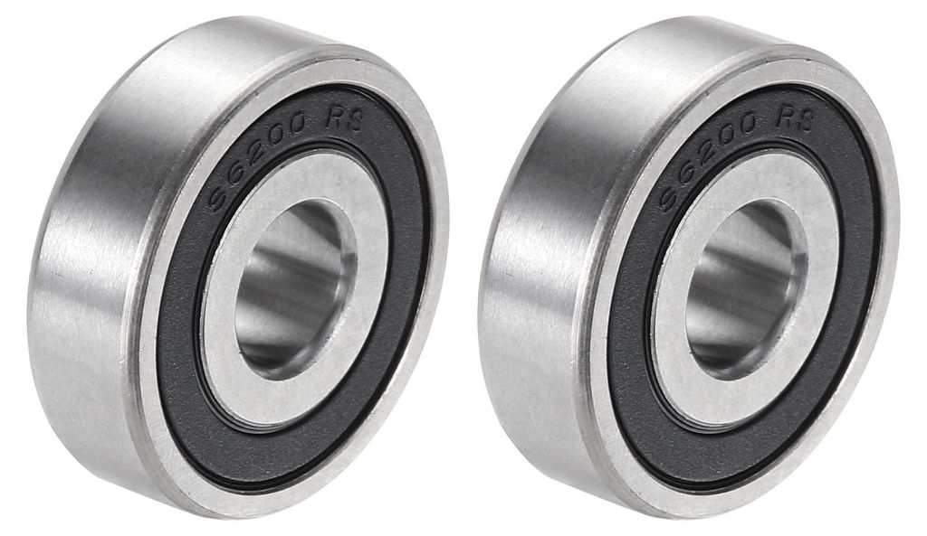 2 Stš¹ck S6200-2RS Kugellager 10mm x 30mm x 9mm Doppelt abgedichtet 440C-Edelstahl (ABEC3)