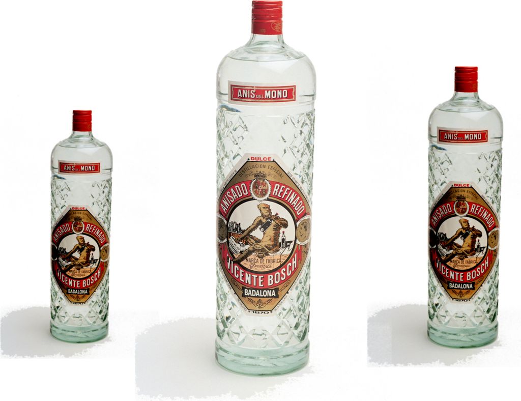 3 x Anis del Mono Dulce 35% vol. 1,0l