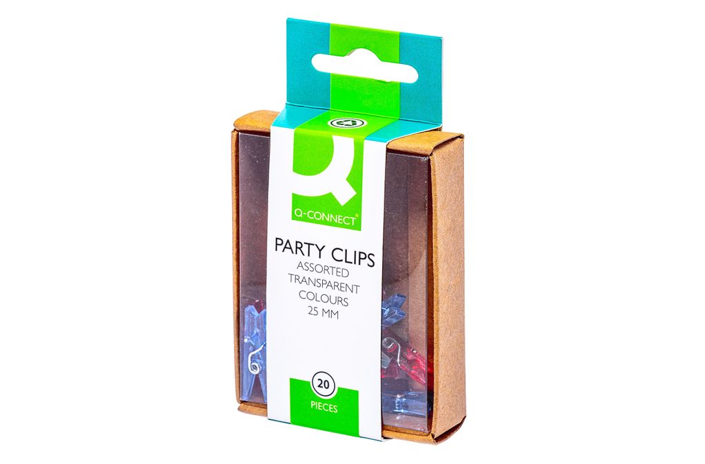 Q-CONNECT - Q-CONNECT wasknijper mini 25 mm doos van 20 stuks