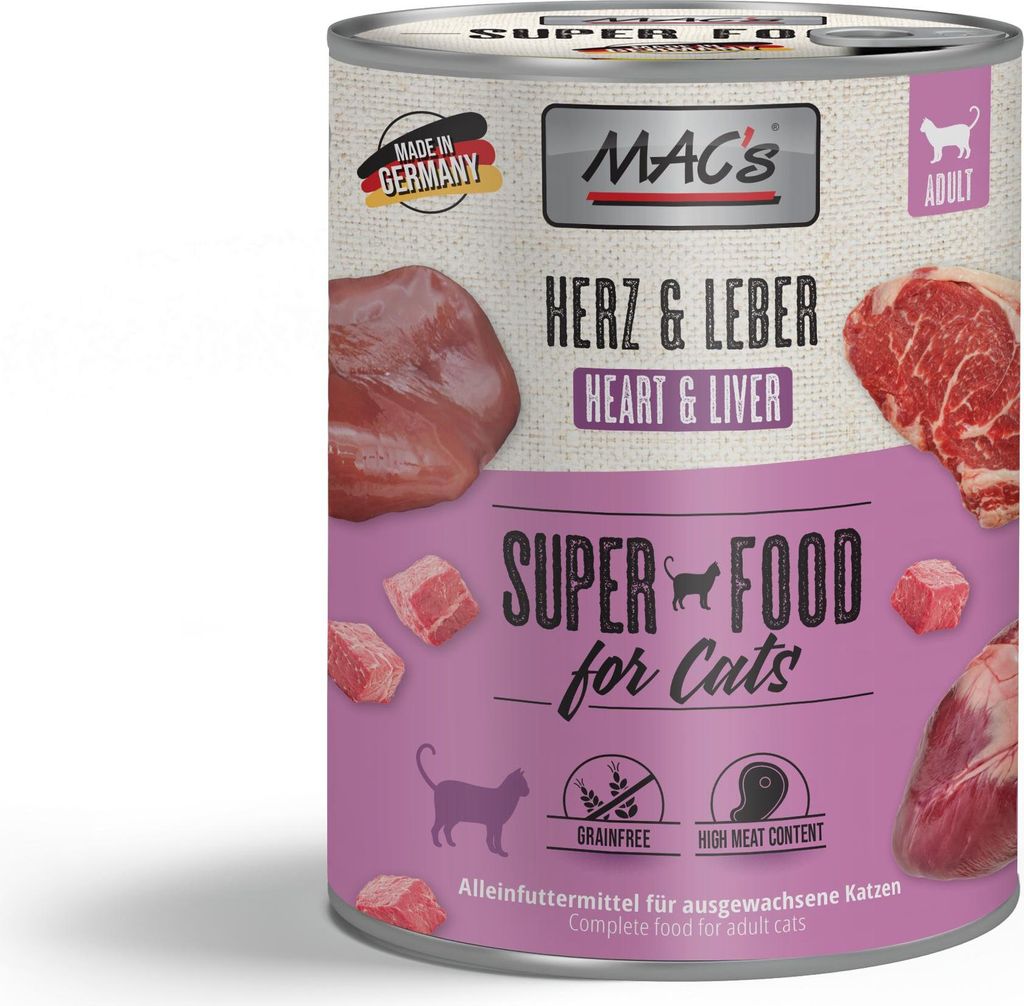 MAC's CAT - Dose 6x800g | Herz & Leber