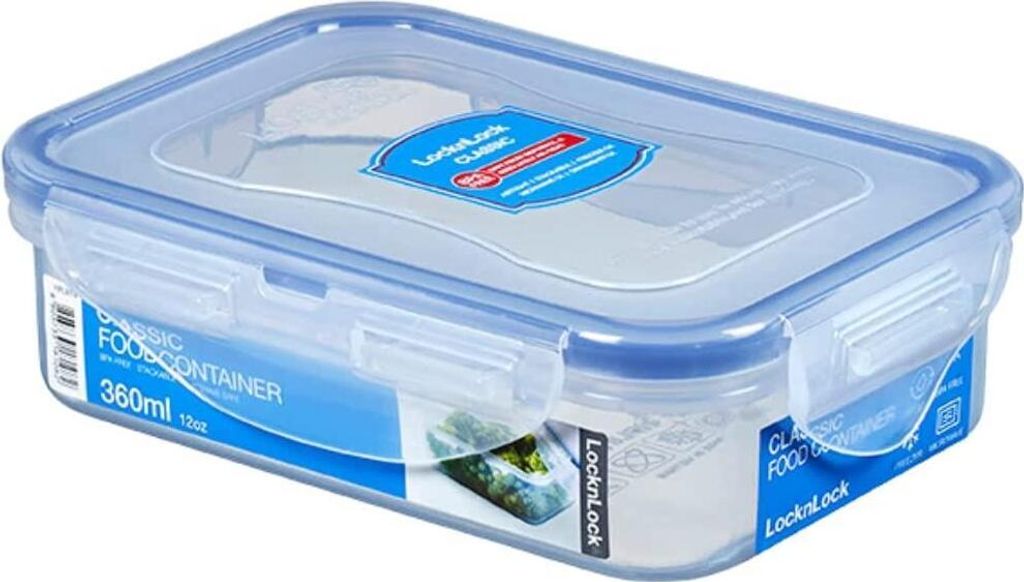 A clear, professional studio shot of a LocknLock food container.