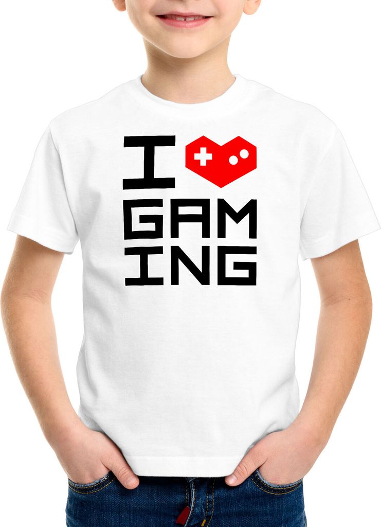A.N.T. Love Gaming Kinder T-Shirt gamer nerd lan