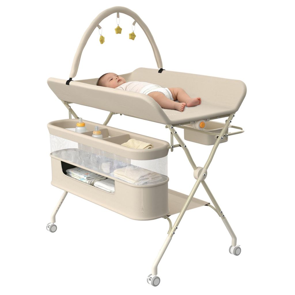 3 in 1 Tragbarer Wickeltisch für Babys,Multifunktionaler  Produktbild 