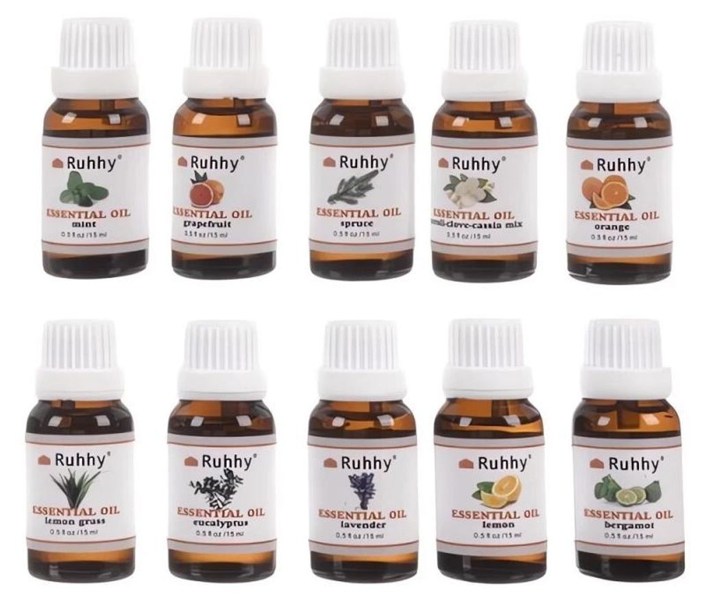 Ruhhy 21938 Esenciální oleje 15ml, sada 10 ks Produktbild 