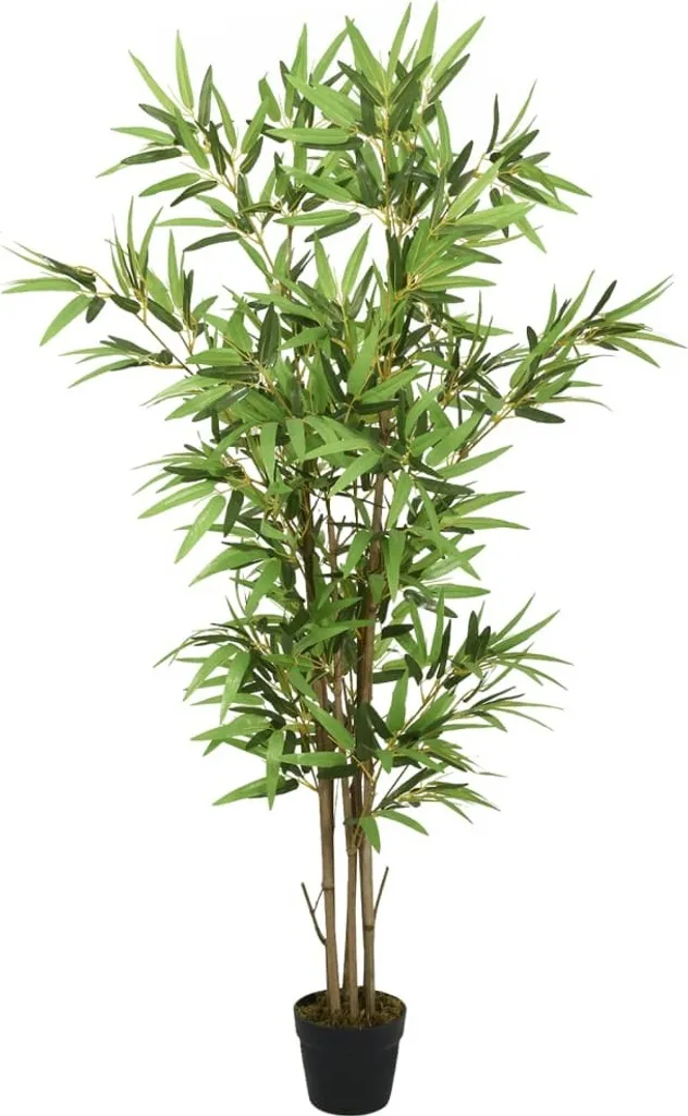 Bambù Artificiale per Ufficio 150cm | Decorazione Zero Stress 828 Foglie
