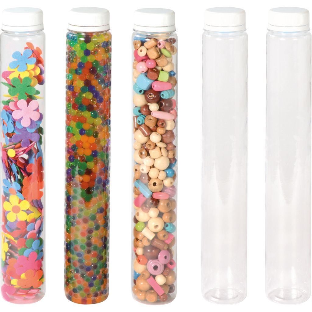 EDUPLAY 120964 Sensorik Röhren DIY 10er Set