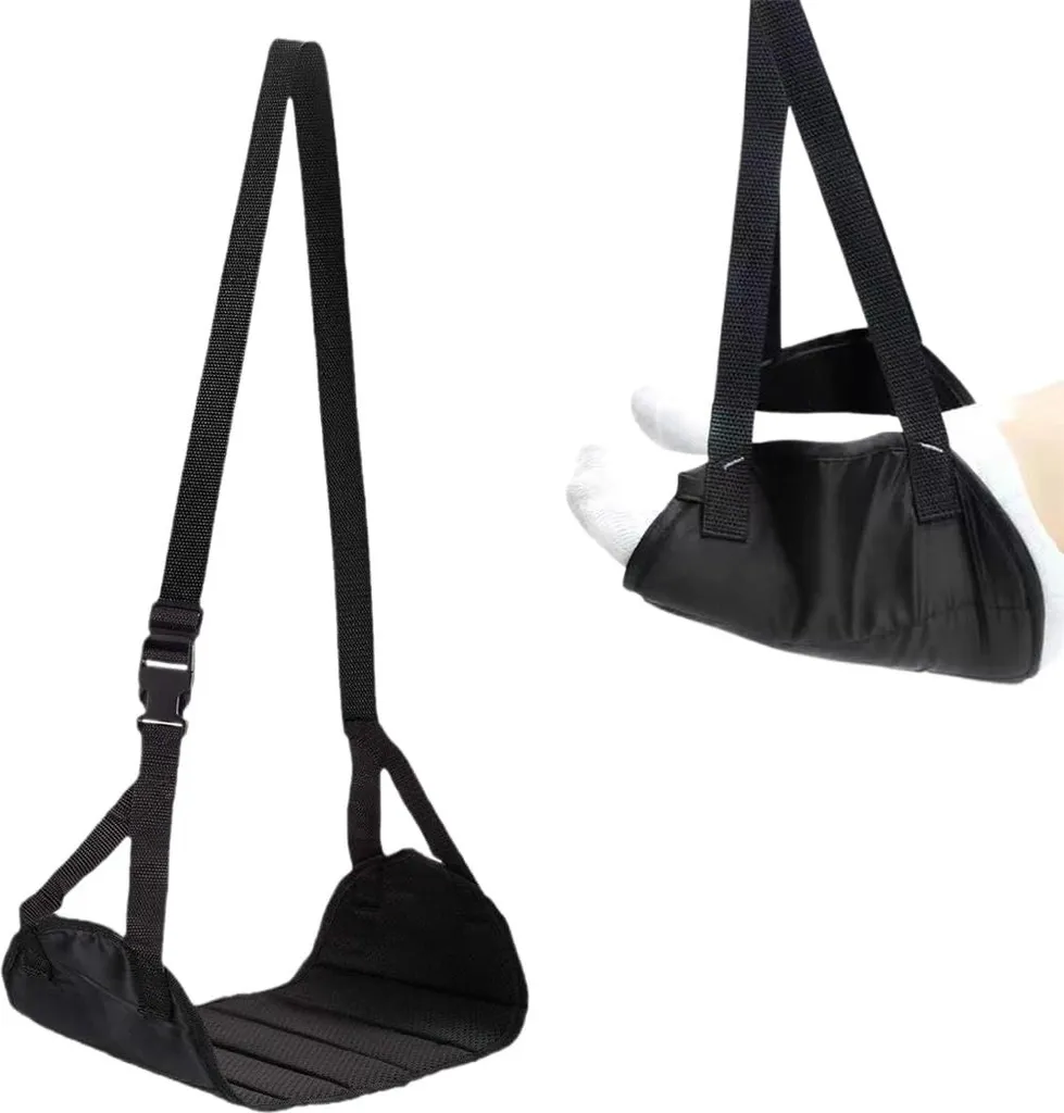 Hamac repose-pieds portable pour avion : confort de voyage ergonomique