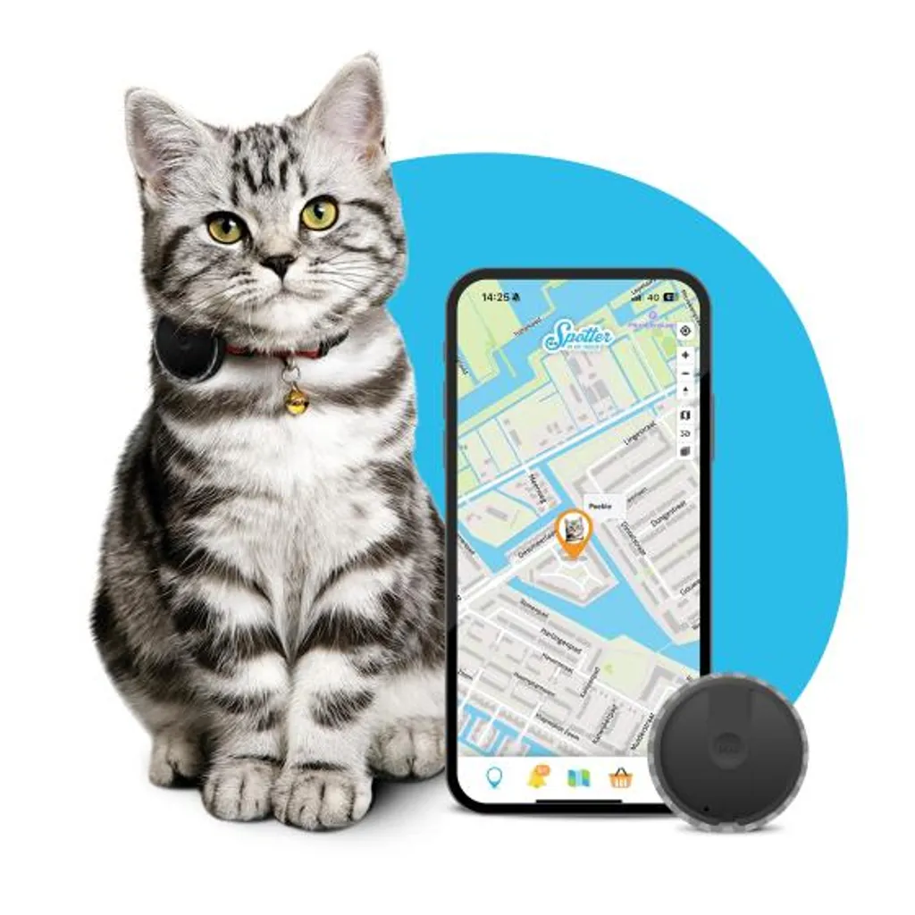 Mini Localizzatore GPS per Gatti Pet Spotter - No Abbonamento 4G