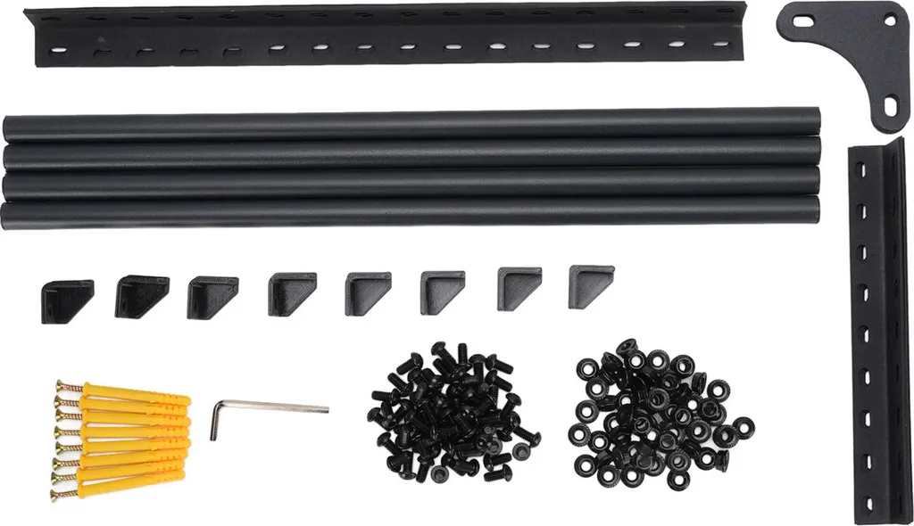 Étagère murale pour filaments 3D en aluminium - Support bobine 200mm