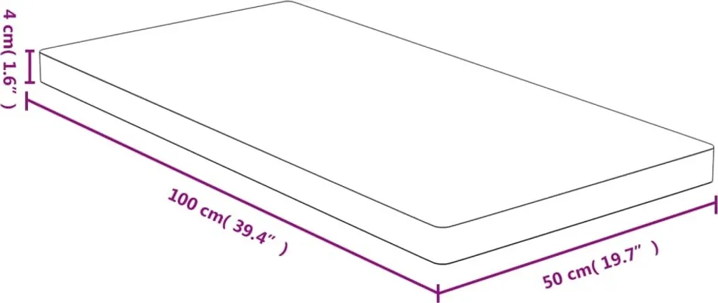 Plan de Travail Rectangulaire en Bambou 100cm pour Bureau et Table