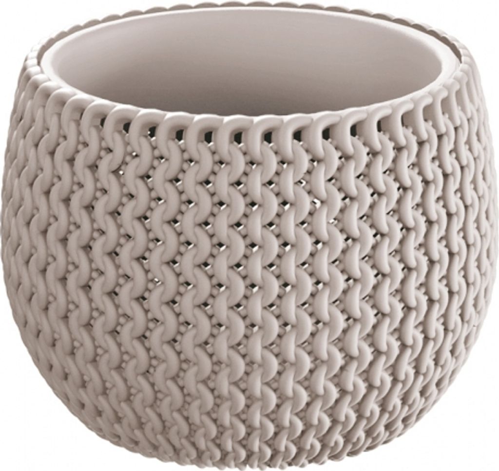 Obal na květináč SPLOFY BOWL 2v1 plastový matný d37x21cm Obrázek produktu 
