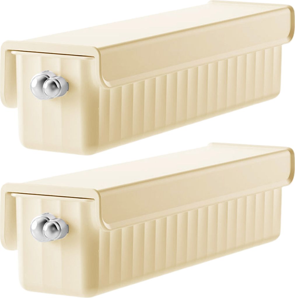 1/2Pcs Unterwäsche Socken Lagerung Box Wand-Montiert Mehrere Fächer Anti Staub Lagerung Boxen Socken Organizer