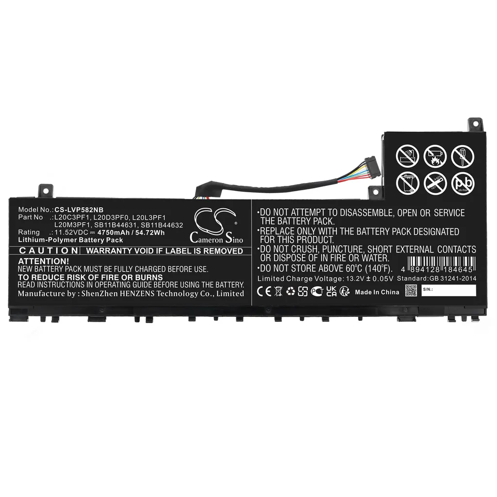 Batterie Lenovo IdeaPad 5 Pro 14ACN6 - Résout les Problèmes de Charge - 2