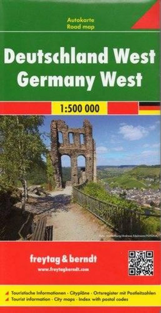 Deutschland West 1 : 500 000 Autokarte
