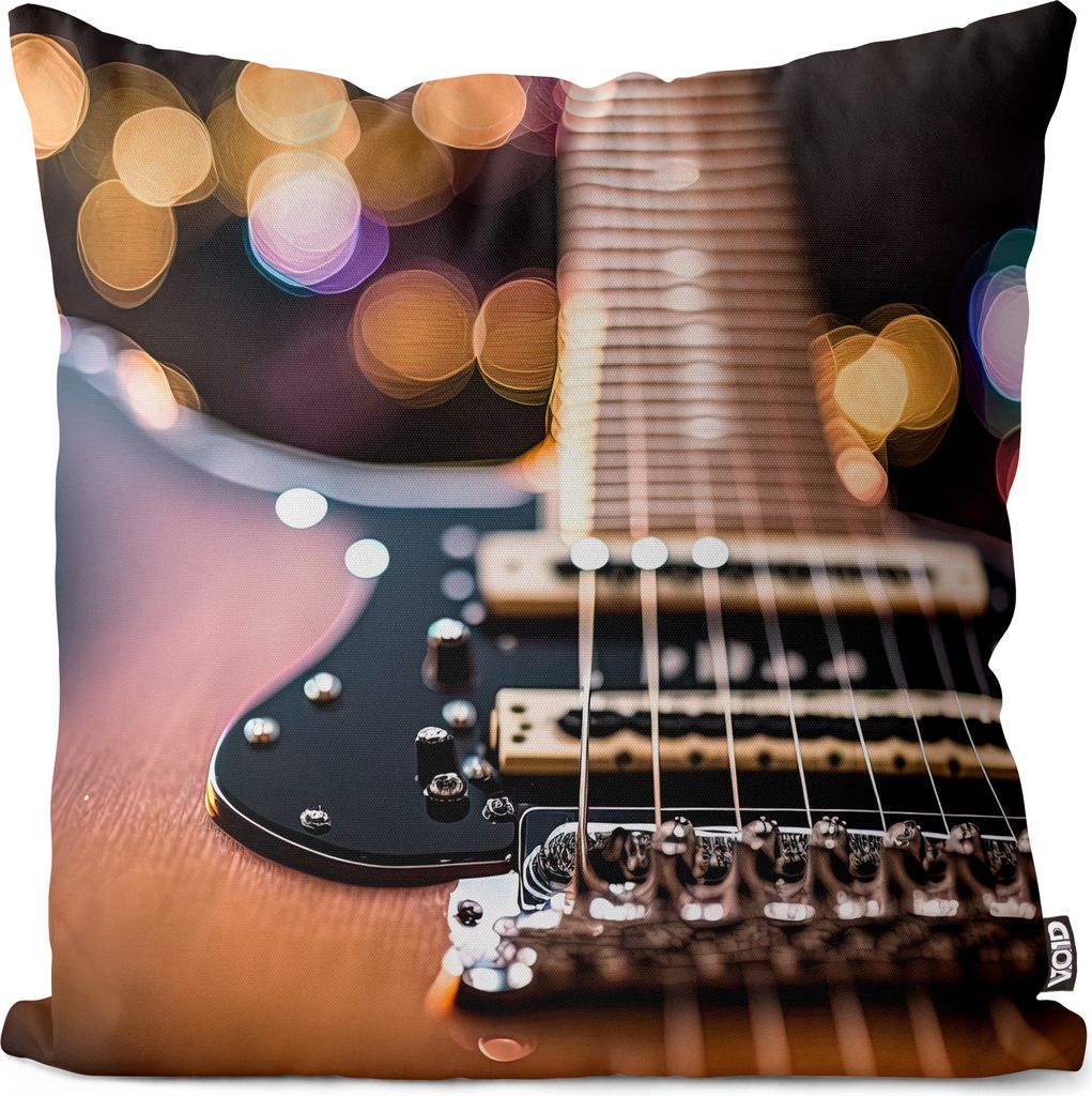 VOID Gitarre Band Gruppe Kissenbezug Kissenhülle sofa couch wohnzimmer dekoration wasserfest Outdoor Garten Kissen bezug deko