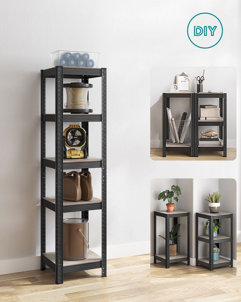 SONGMICS Regál na knihy, těžký regál, kuchyňský regál, Obrázek produktu 