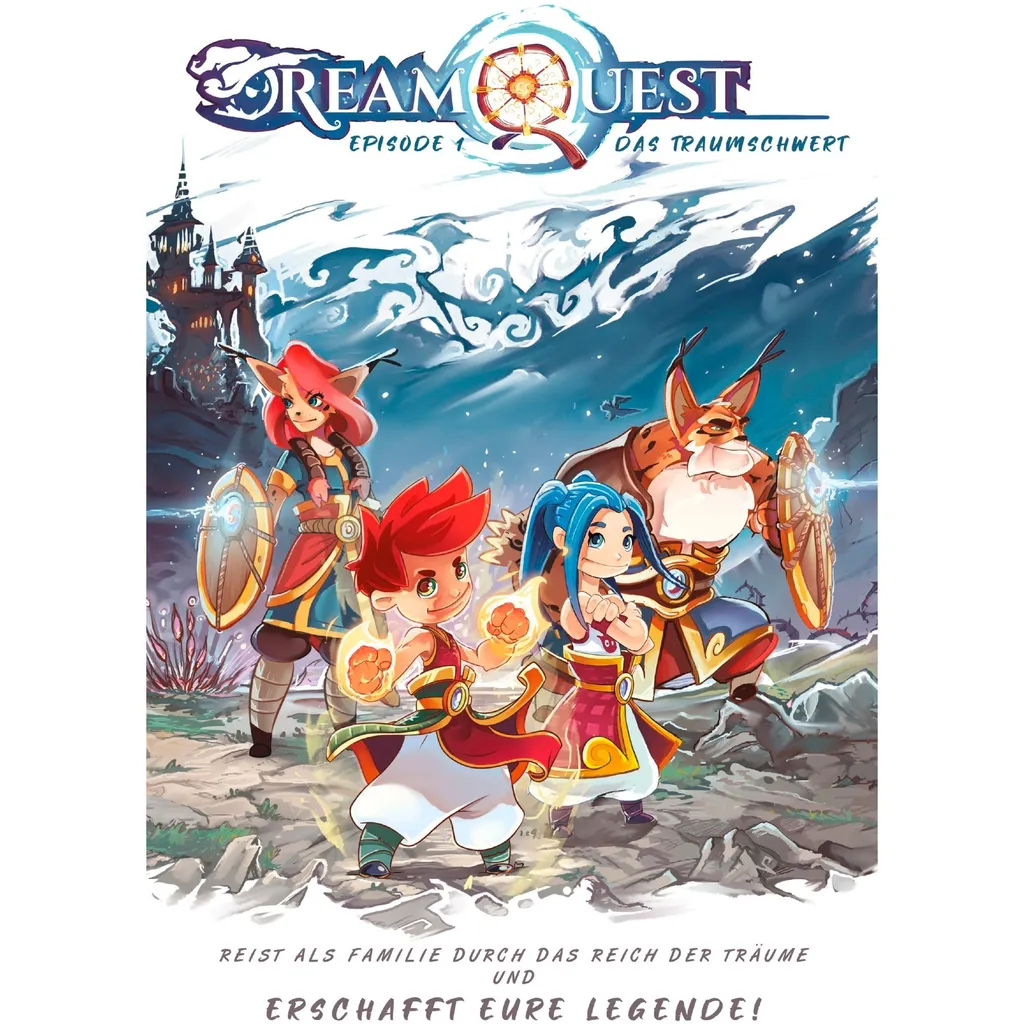 Jeu de rôle enfant 6 ans DreamQuest pour activité duo parent enfant