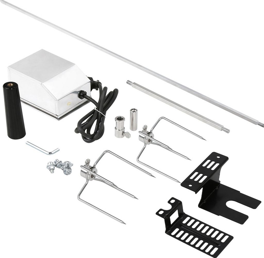 Clanmacy BBQ Edelstahl grillspieß Grillspieße Set，91cm, Produktbild 3