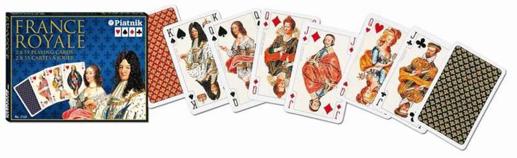Piatnik France Royale De Luxe Cartes à jouer - Image du produit 