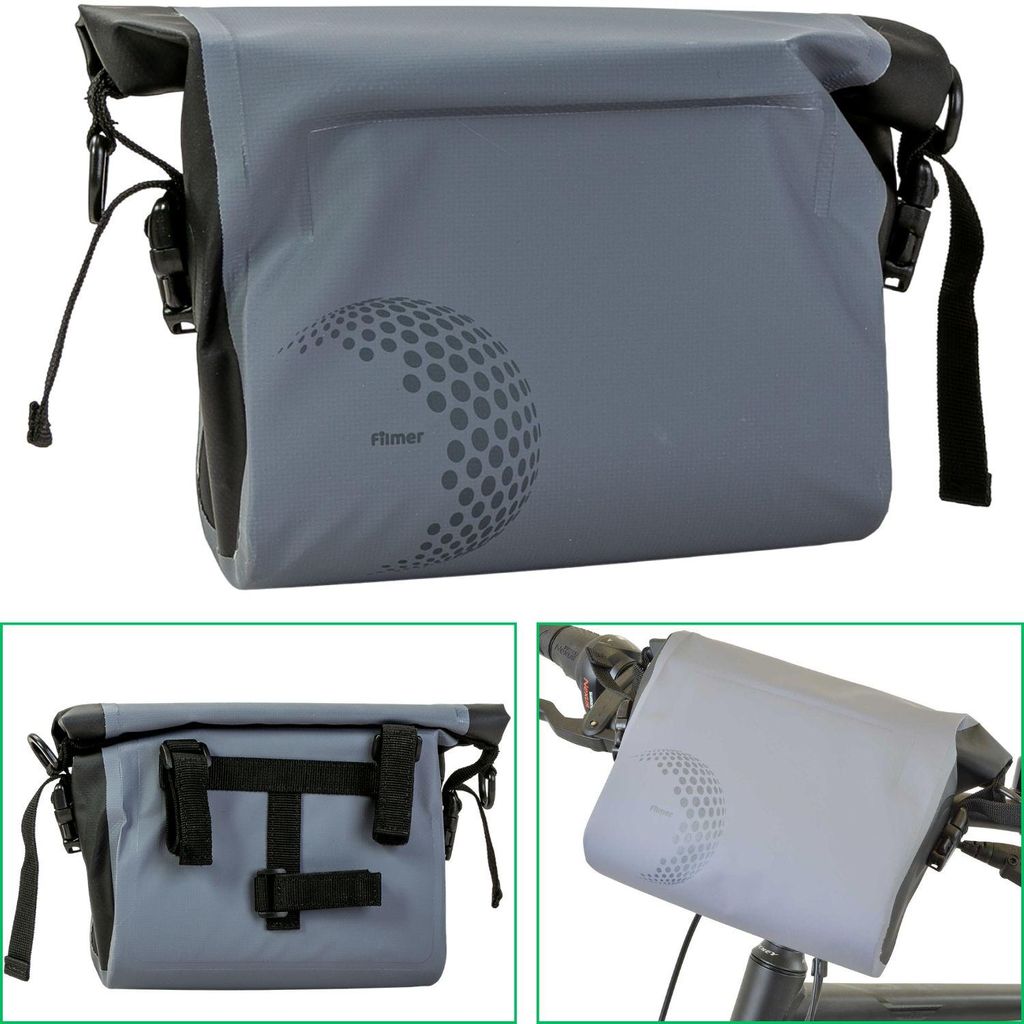 Filmer Lenker-Tasche 5L Fahrrad-Tasche Lenkertasche Bike Case Bikepacking Bag