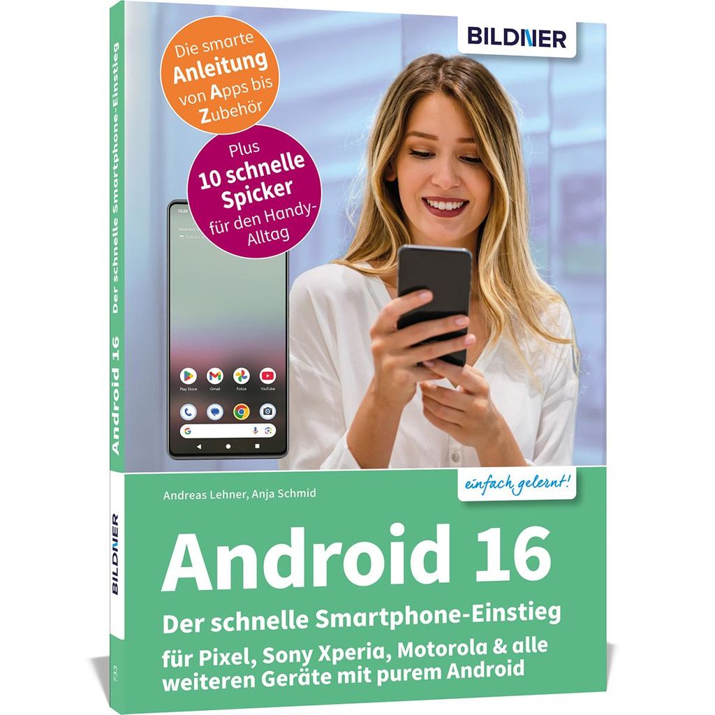Android 16 - Der schnelle Smartphone-Einstieg - Für Produktbild 