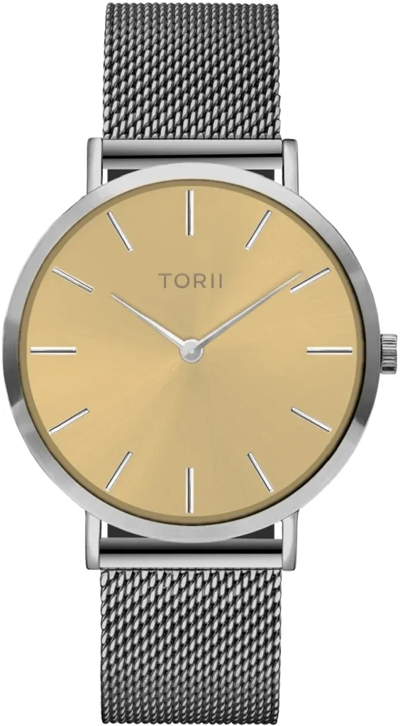 Montre Femme Argent Classique Chic : Accessoire de Mode TORII S38SM.GS