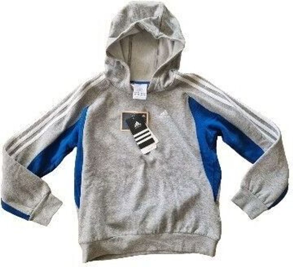 Adidas Kinder BTS OH Hood Hoodie , P90761 , Grau , Gr:128 , Neu