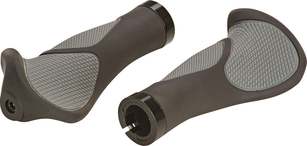 Prophete 5576 Ergo Fahrradgriffe - schwarz / grau Produktbild 
