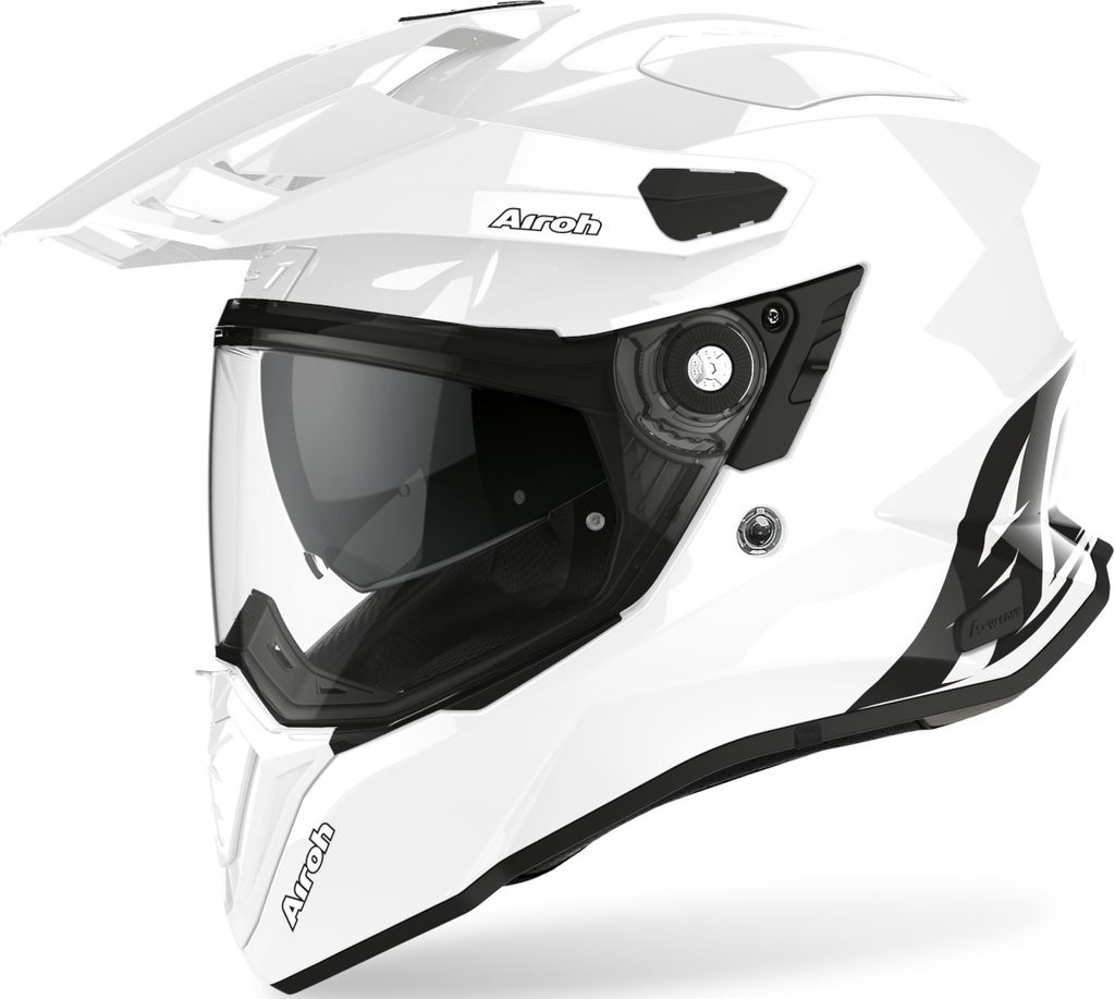 Airoh Commander Color Motocross Helm (White,XXL (63/64))