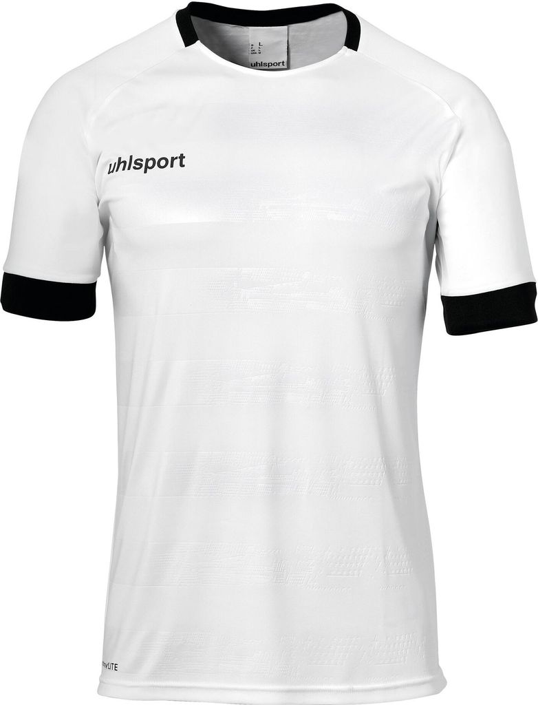 Uhlsport Division 2.0 Trikot Kurzarm Kinder - Weiß / Schwarz