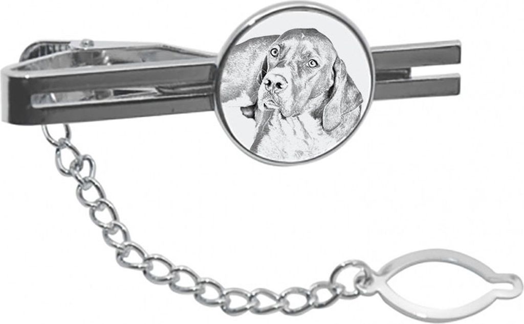 English Pointer, Englischer Pointer I - Krawattenklammer mit Hund, personalisierter Krawattenclip, einzigartiges Geschenk für Männer von der Mark...