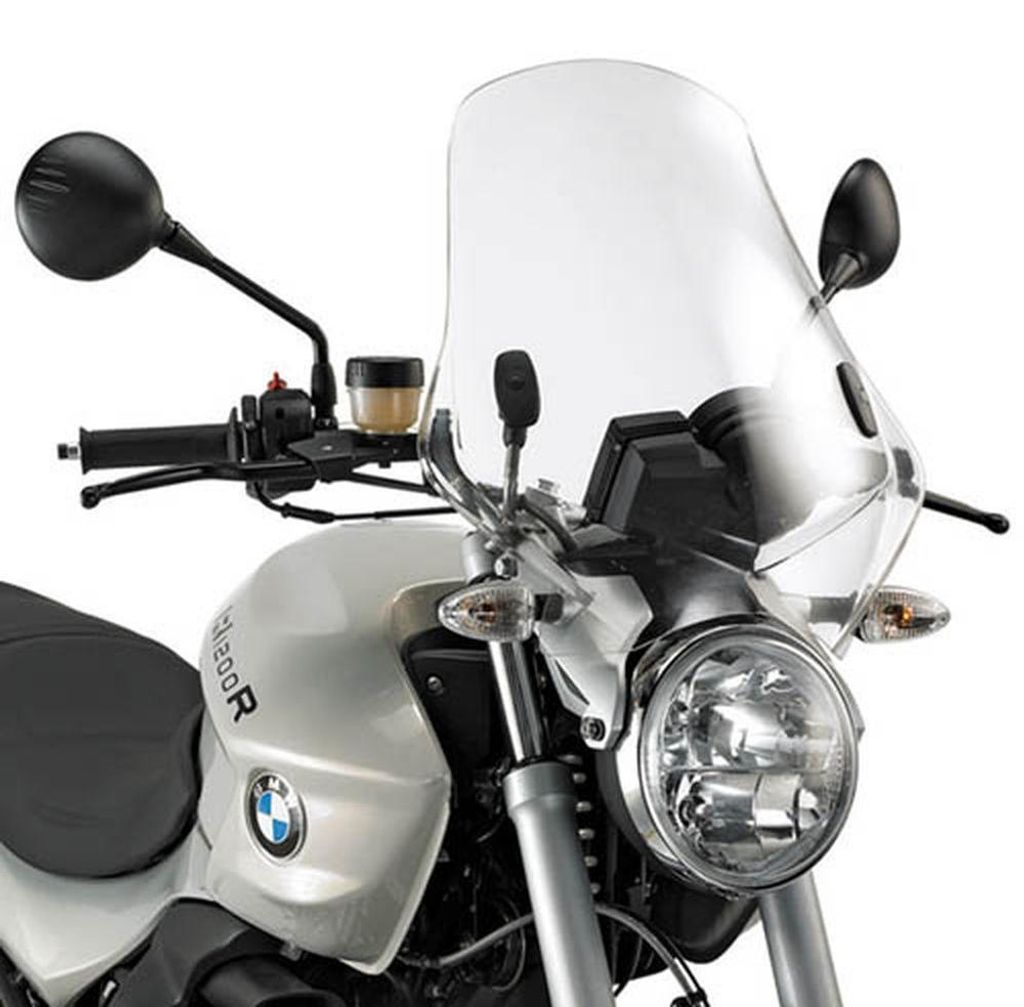 Parabrezza GIVI trasparente 49,5x46cm per BMW R 1200 R Immagine del prodotto 