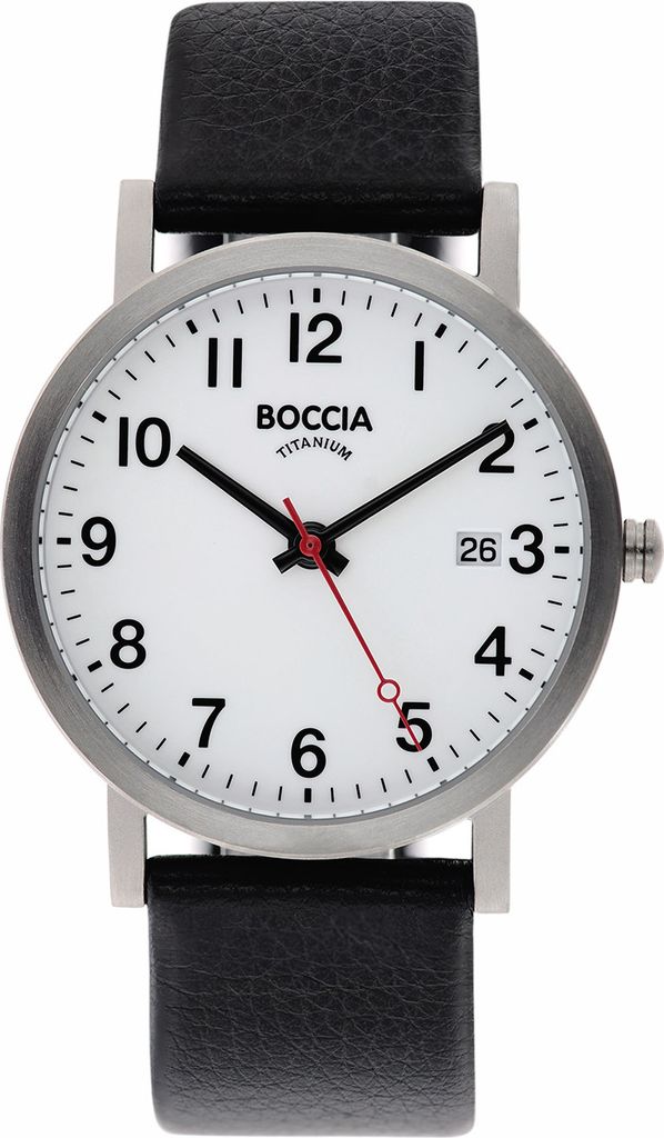 Boccia 3622-03 Herrenuhr Titanium 38mm 5ATM Produktbild 