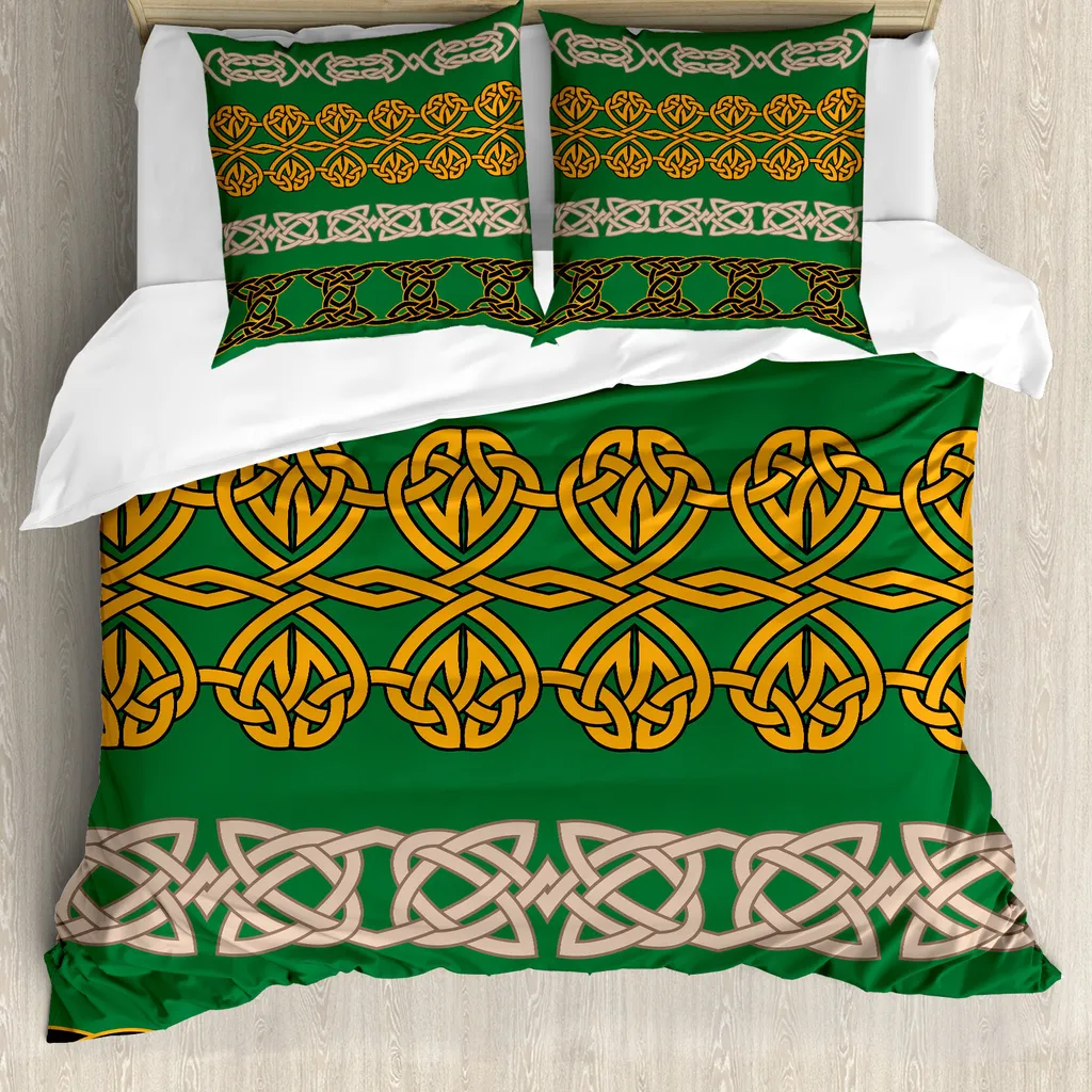 ABAKUHAUS Plaid Federe Cuscini Stampata, Stile Scozzese Illustrazione, Decorativo e Dimensioni Standard, 75 cm x 50 cm, Vermilion Verde Nero