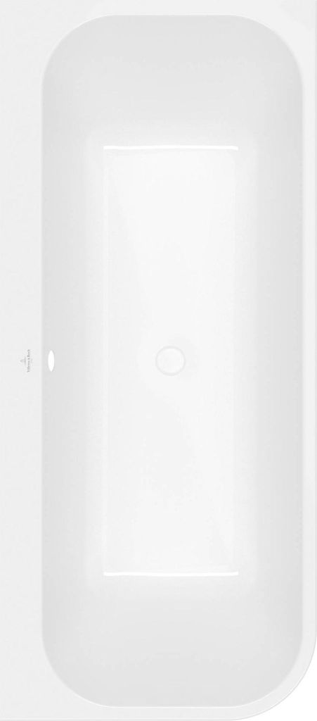 Villeroy & Boch Architectura Bad Asymmetrisch 180x80cm White Alpine