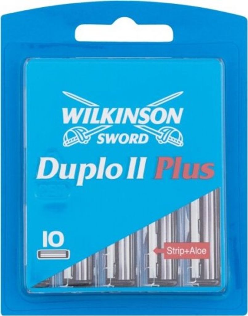 Ostrza do maszynki Wilkinson Duplo II Plus, opakowanie 10 Zdjęcie produktu 