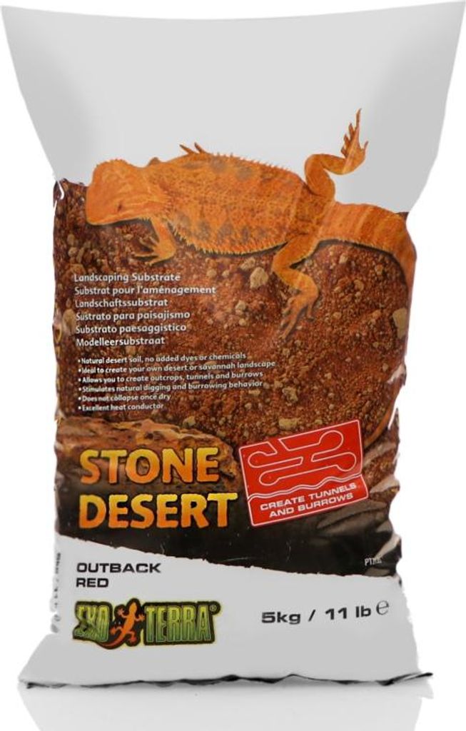 EXO TERRA Stone Desert Red 5 kg - pouštní substrát do Obrázek produktu 