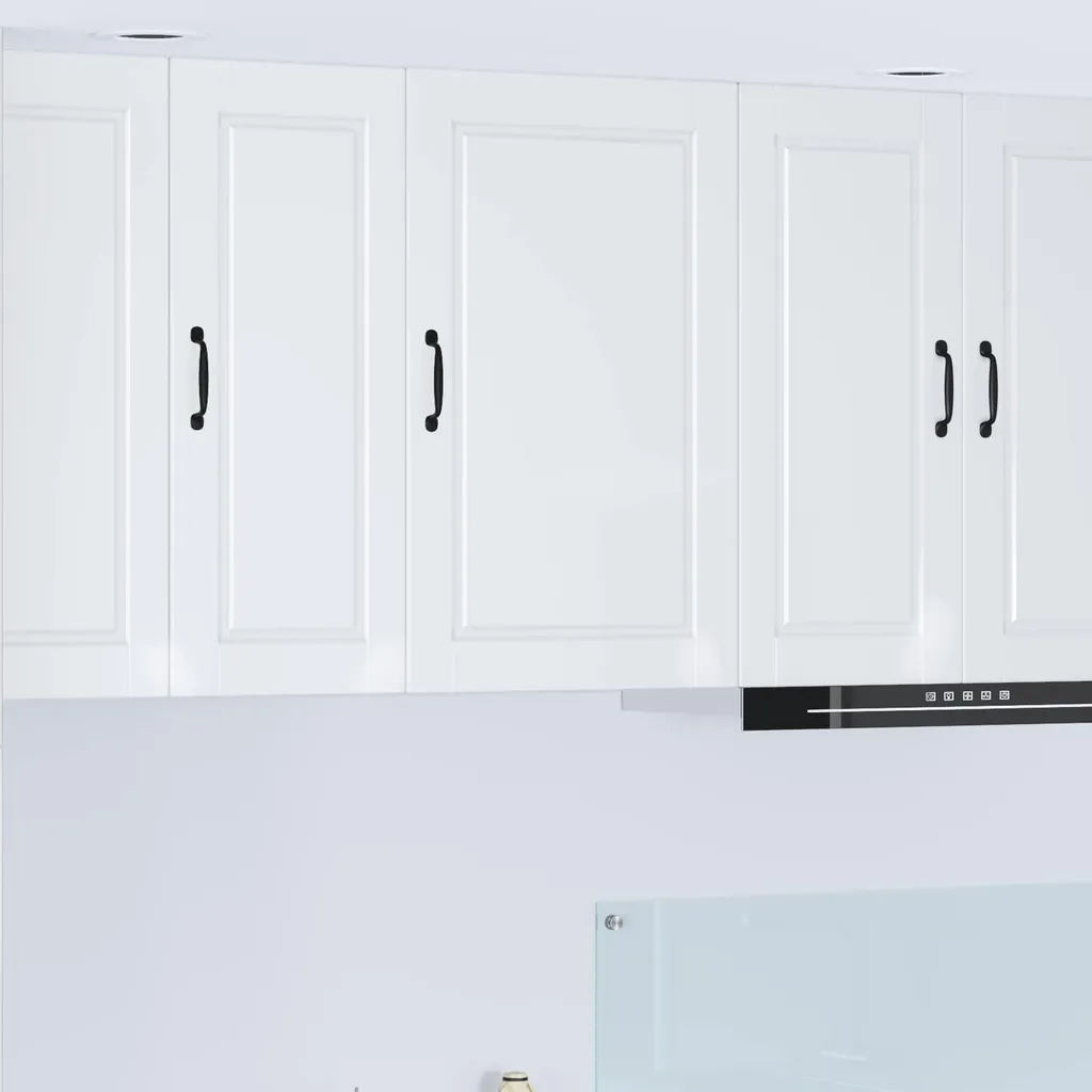 Mobile Cucina SYFAX 50x31x80 Bianco Lucido - Facile Montaggio MDF - 3