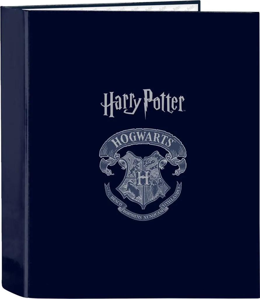 Reliure Harry Potter A4 pour ranger vos cours - Classeur bleu marine 6cm