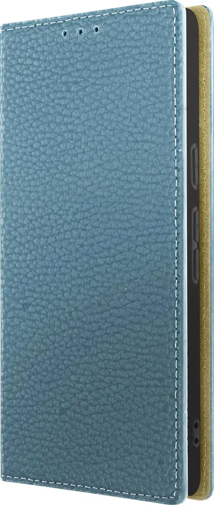 Custodia per Google Pixel 7 in ecopelle con funzione stand e scomparti - blu-verde