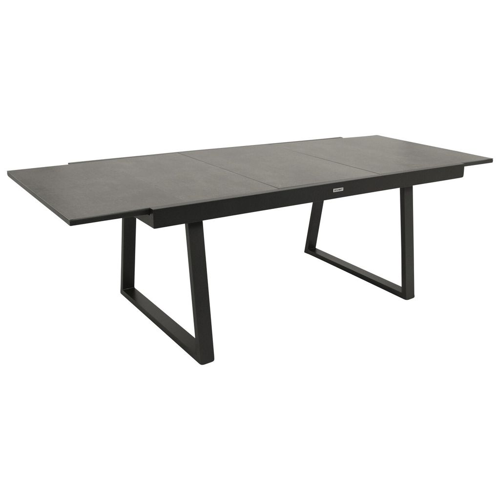 DEGAMO Ausziehtisch REIMS 180/240x100cm, Alu anthrazit + Produktbild 