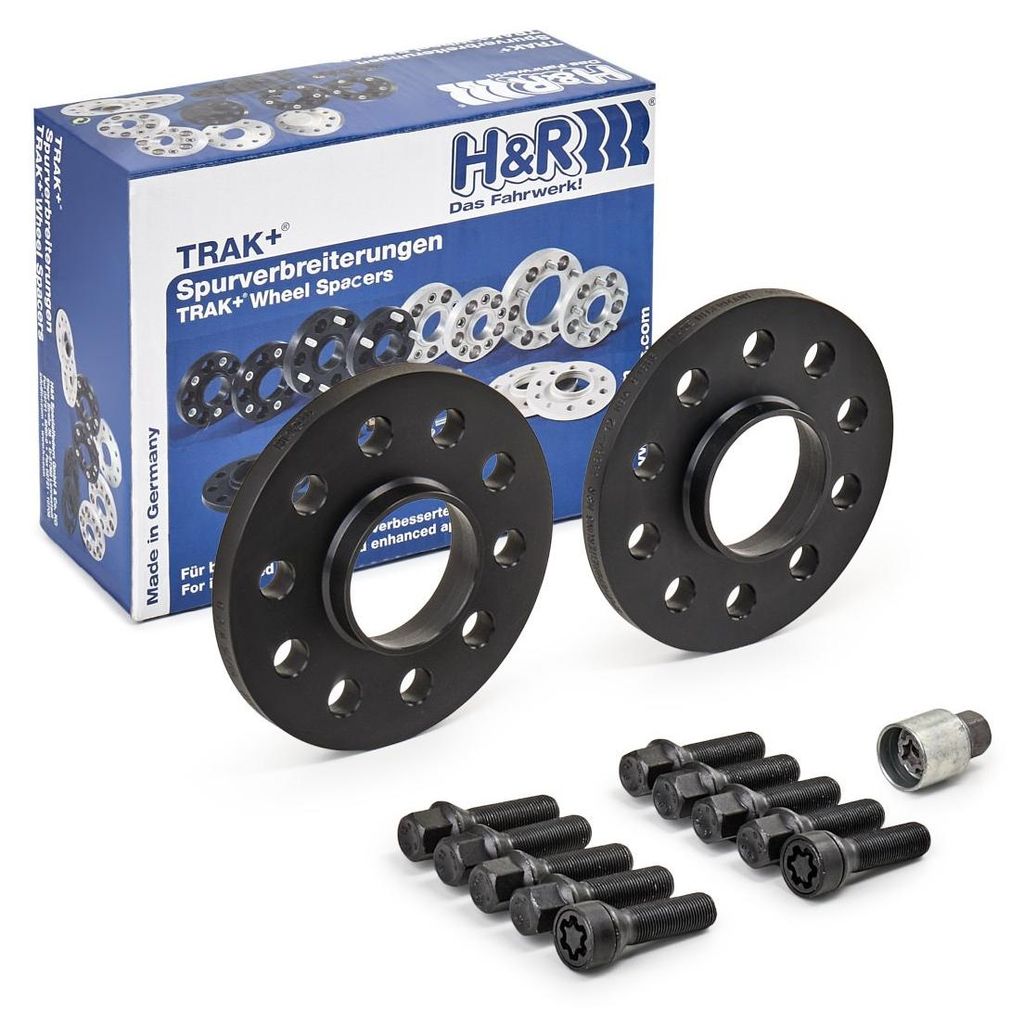 H&R 12mm Spurverbreiterung Spurplatte 5-Loch 112mm LK für BMW 3 Touring (G21) 5 Touring (G31) 1 Schrägheck (F40) X1 (F48) 5 Limousine (G30, F90) X3