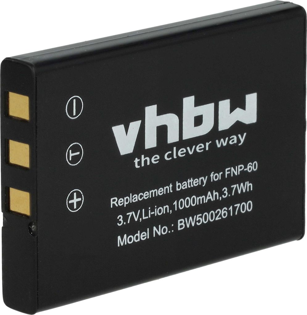 vhbw Akku kompatibel mit Toshiba CAMILEO S10 PX1506K Kamera Produktbild 