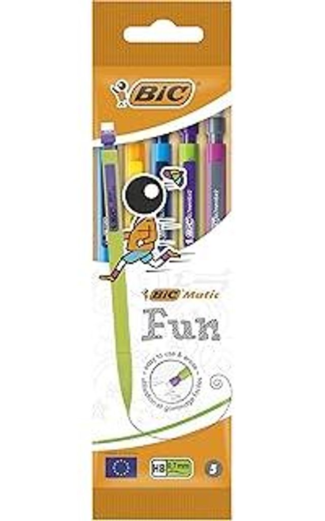 Bic Matic Kombination Mechanischer Bleistift, 5 Stück